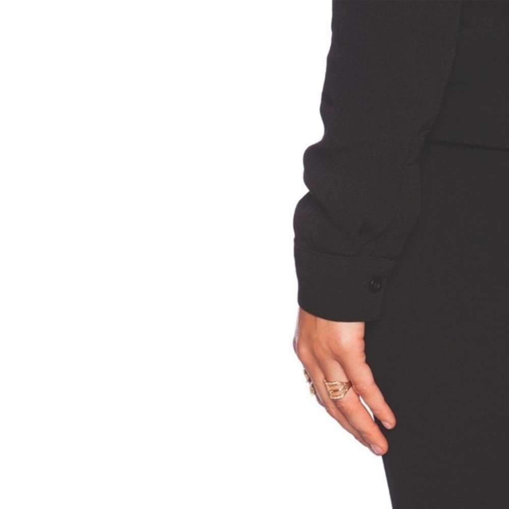 Monrow Black Crepe Jumpsuit Revolve - Picture 12 of 16